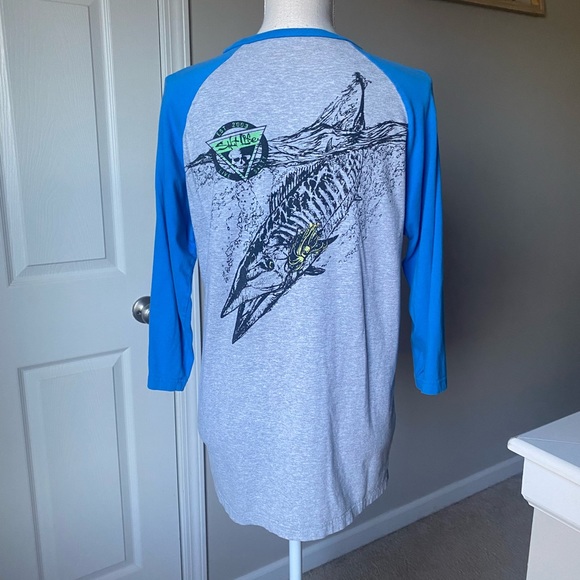 Salt Life | MEN’S | Baseball Style | Mid-Sleeve | Shirt - Picture 9 of 11